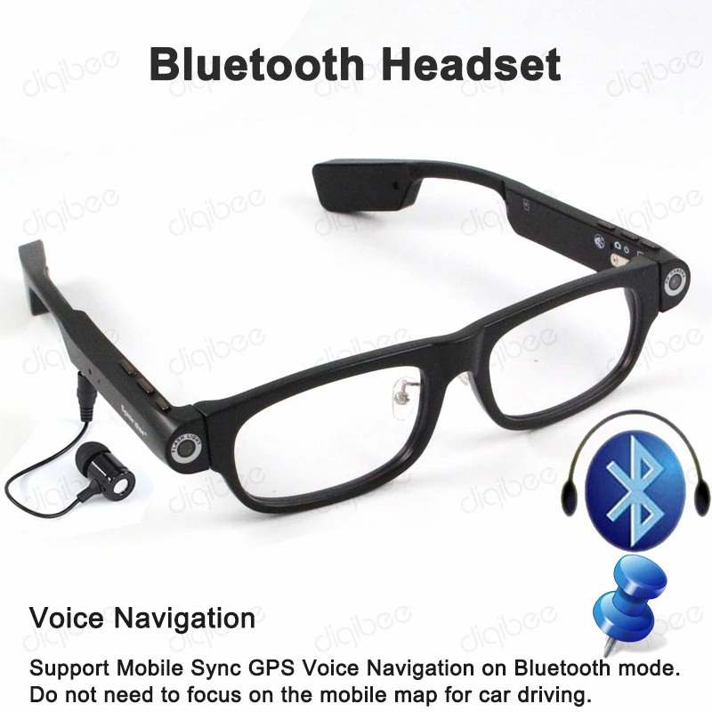 Уличная спортивная Цифровая Bluetooth гарнитура умные солнцезащитные очки