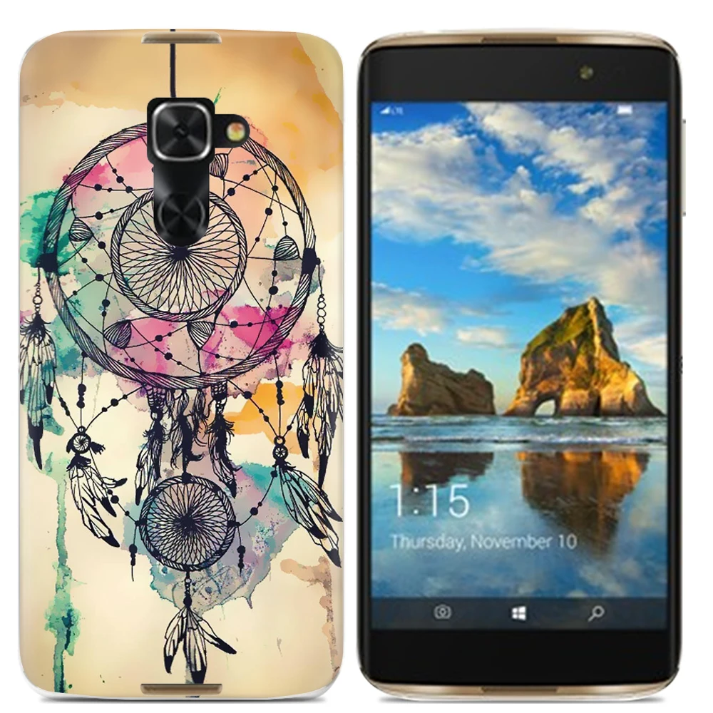 New Arrival Phone Case For Alcatel Idol 4 Pro 4s Windows 5.5-inch Fashion Design Art Painted TPU Soft | Мобильные телефоны и - Фото №1
