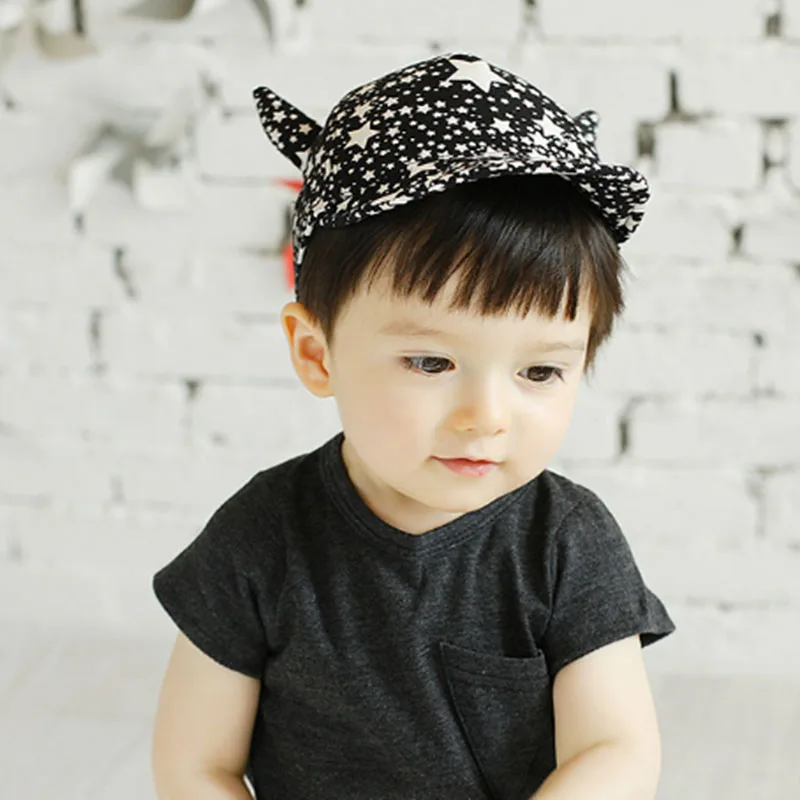 Весенне-летняя Осенняя шапка для новорожденных мальчиков и девочек с гусиным