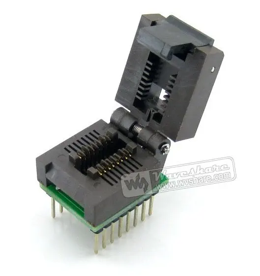 SO16 SOP16 SOIC16 В DIP16 (B) Enplas IC Программирование Тестовый Адаптер burn в Гнездо 1.27 мм