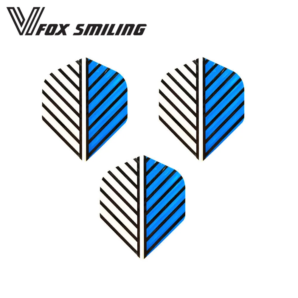 DFL-0203006 3pcs Fox Smiling, 3 шт., 15 видов стилей, красивые лазерные дартс, полеты, тонкая и стандартная форма, для профессиональных дартс, аксессуары, перо - Цвет: DFL-0203006 3pcs