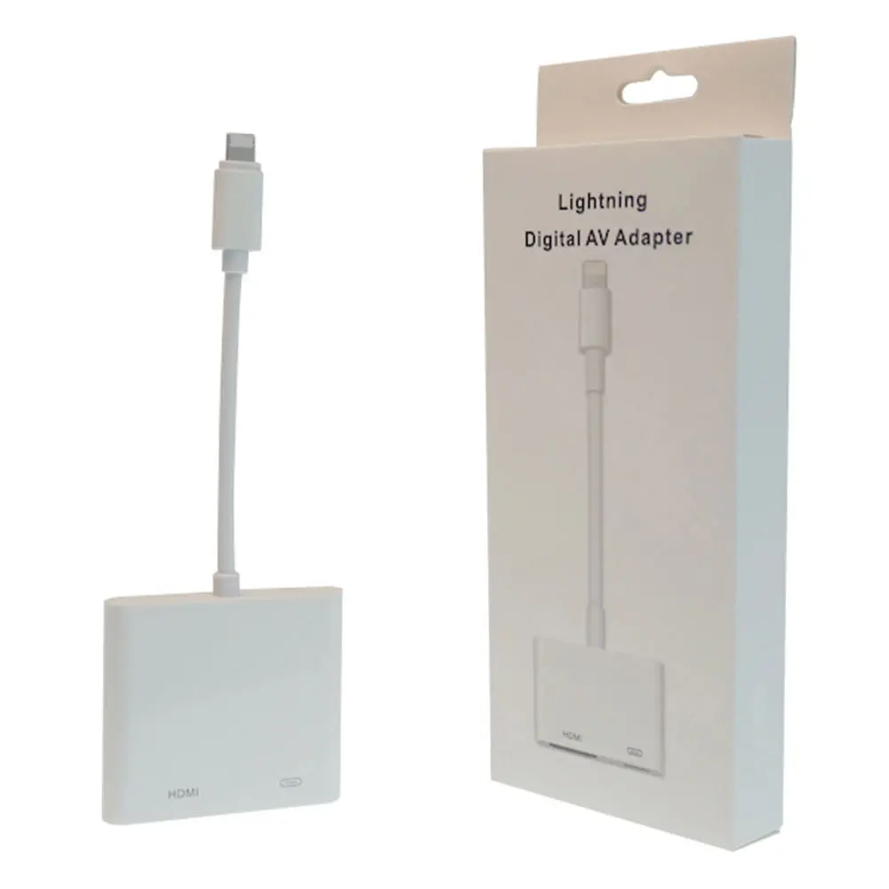 Leadzoe 1080P HDMI для Lightning AV адаптер HDTV TV цифровой кабель iPhone 8 plus 7 7plus 6 6s 5 5S iPad|cable