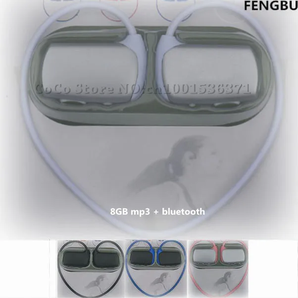 FENGBU оптовая продажа 8 ГБ Беспроводной Walkman mp3 плеер наушники серии Sport WS615 W262