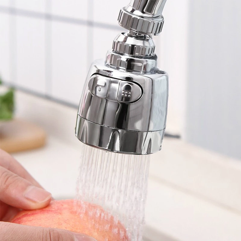 

Stainless Steel Faucet Extenders Creative Bathroom Rotatable Shower Water Filter Sprayer Tap Splashproof Vegetable Washing Tools
