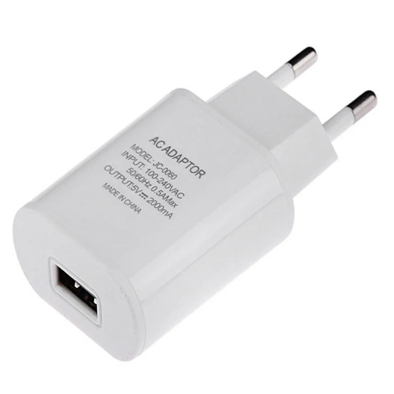5V2A универсальное USB зарядное устройство, дорожное настенное зарядное устройство, адаптер 7,5 Вт, портативное зарядное устройство для смартфонов, штепсельная вилка европейского стандарта для iPhone 6 6S