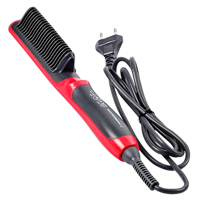 Прямая поставка Выпрямитель для волос выпрямитель бороды расческа