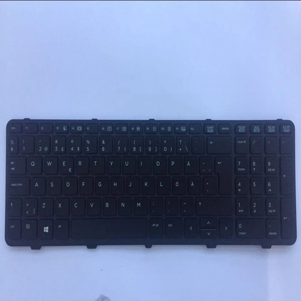 Новая Swiss Клавиатура для ноутбука HP ProBook 450G1 455G1 470G1 450G2 455G2 470G2 с черной