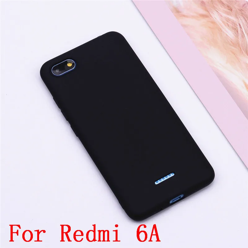 Силиконовый чехол для Xiaomi redmi 6A 5,45 ТПУ, конфетный чехол для Xiaomi redmi 6a redmi 6