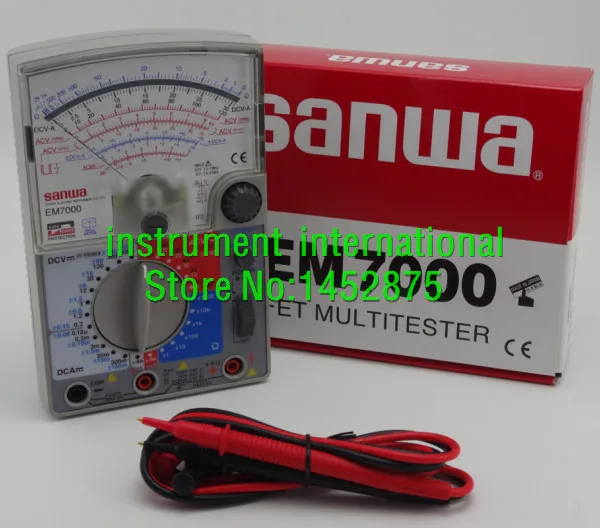 Аналоговый мультиметр SANWA EM7000 аналоговые мультитестеры/FET тестер!! Новый!|analog