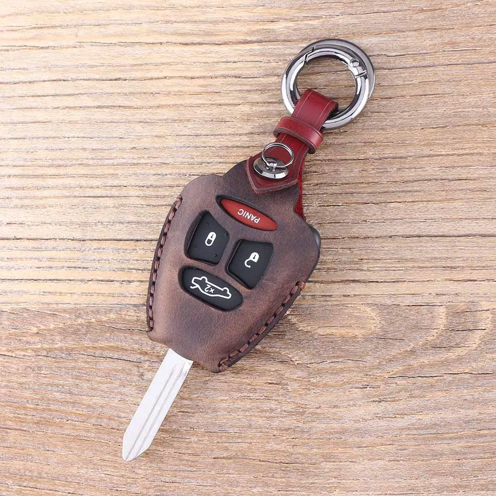 KEYYOU 4 кнопки дистанционного ключа Fob чехол с брелком для Chrysler 300/Aspen/Jeep/для Dodge