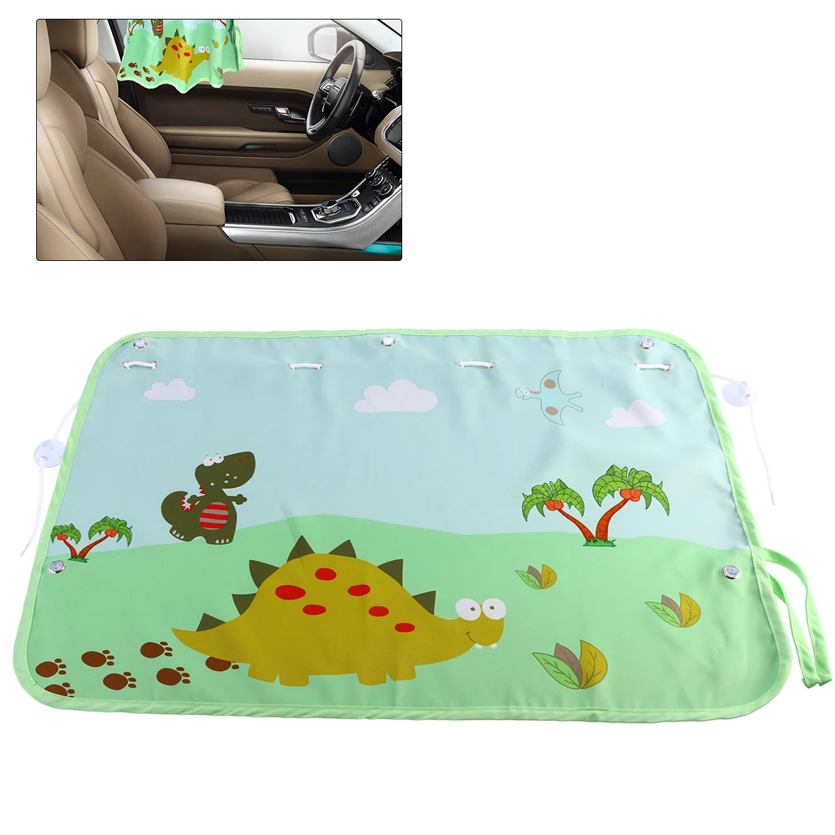 Cartoon Car Window Sun Shade Auto Suction Cup Sunshades Protector Block Damaging UV Rays for Kids Child Pets |