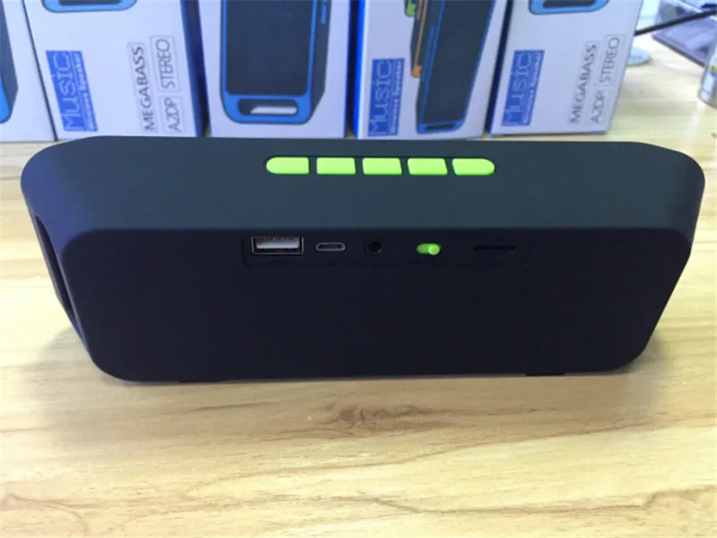 Портативный Bluetooth Динамик Беспроводной стерео с Enhanced Bass встроенный двойной драйвер Динамик телефон громкой связи вызова