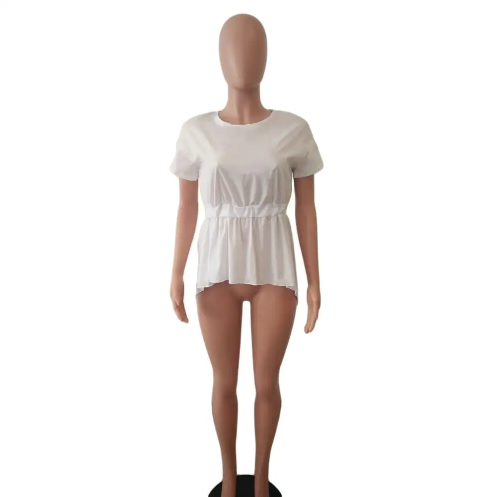 Женская футболка с коротким рукавом круглым вырезом и на спине|women summer|shirt women shirto