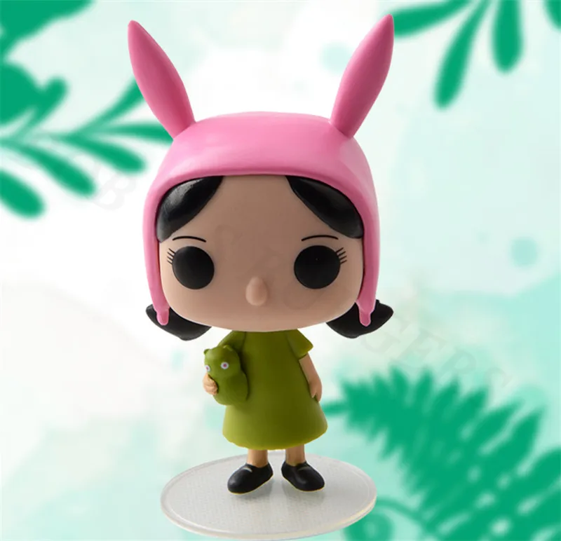 Серия Funko POP Animation: Bob's Burgers #78 милые виниловые куклы Louise #74 модель Боба игрушки для
