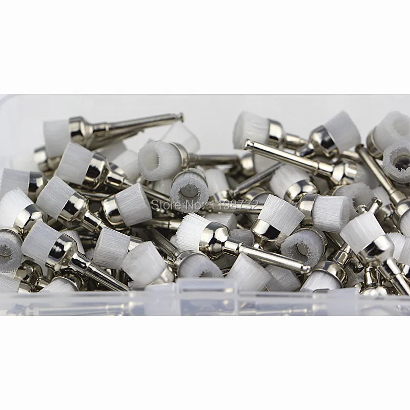 50 шт. стоматологические лабораторные материалы Белая нейлоновая защелка плоская