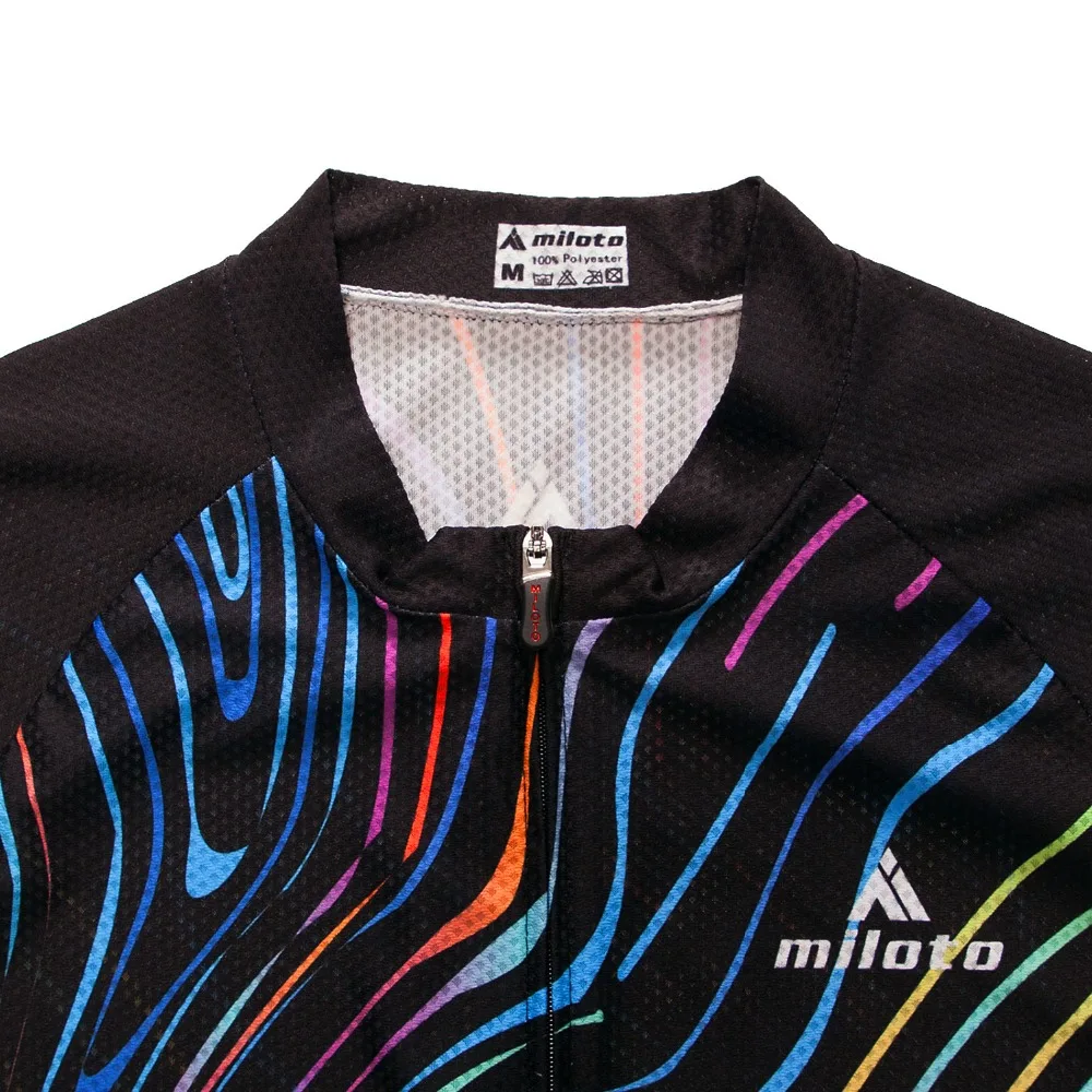 Веломайка MILOTO Pro спортивная одежда для езды на велосипеде с коротким рукавом