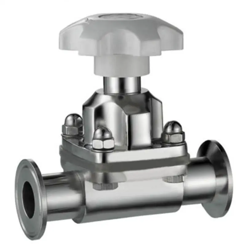 1 1/2 &quotтруба OD 38 мм санитарная нержавеющая сталь 316L Tri Clamp 5&quot 50 5 мембранный клапан