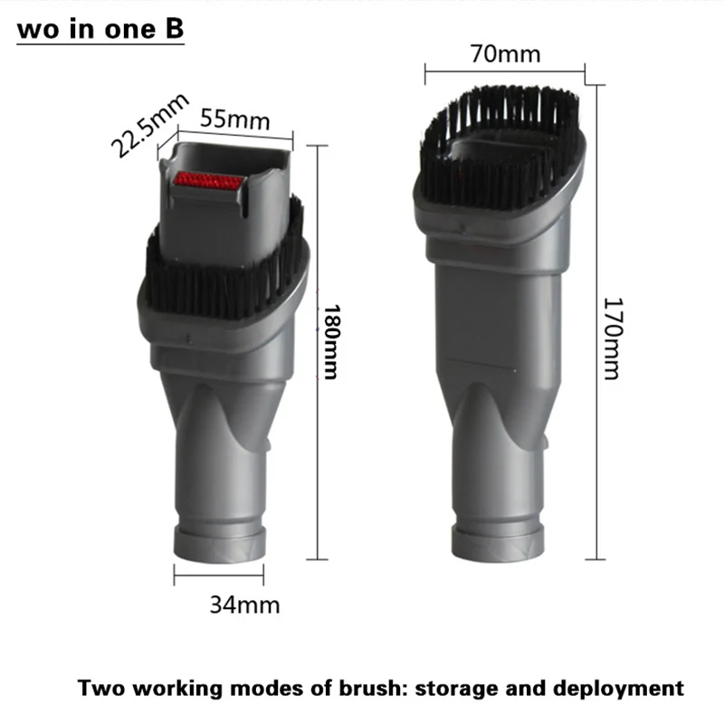 Комплект насадок для пылесоса Dyson 6 в 1 сменный аксессуар с щетиной dc49 dc59 DC62 V6