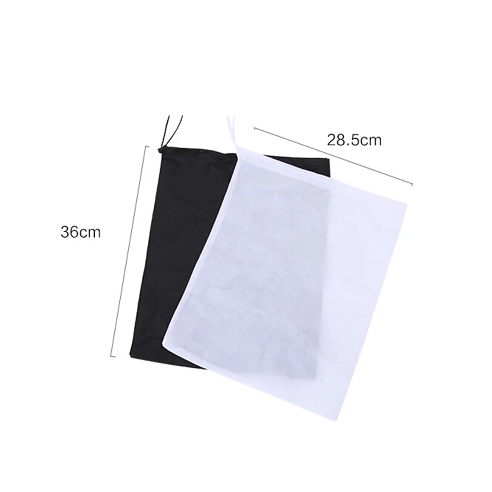 20 шт нетканые портативные сумки для обуви легкая сумка хранения Пылезащитная с