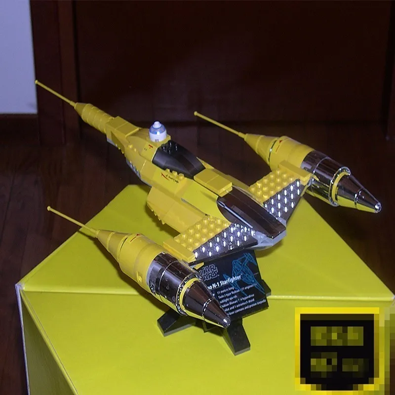 Новый 05060 серия войны Naboo сборный истребитель орфографические вставки
