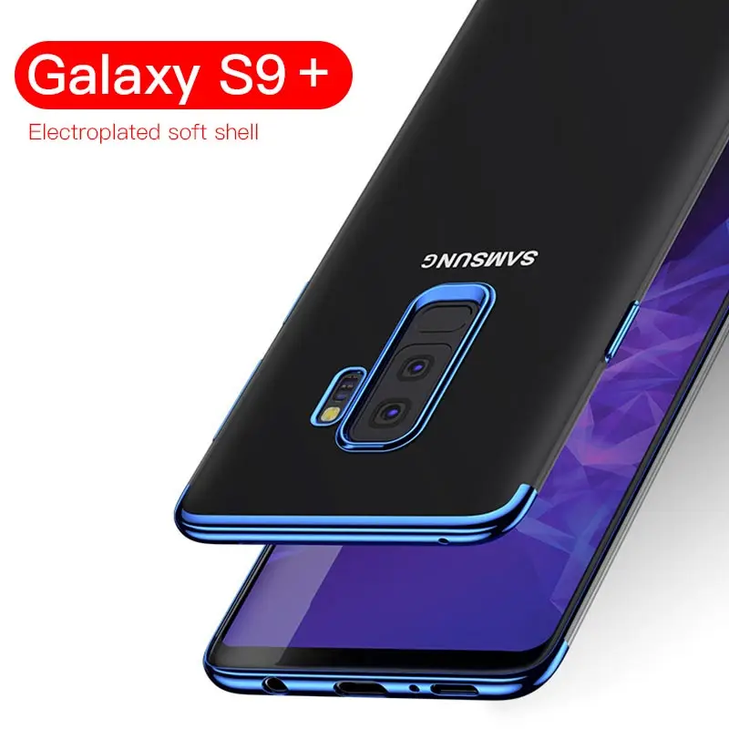 Чехол для телефона Samsung Galaxy S8 Plus Note 8 с мягким силиконовым покрытием тонкие