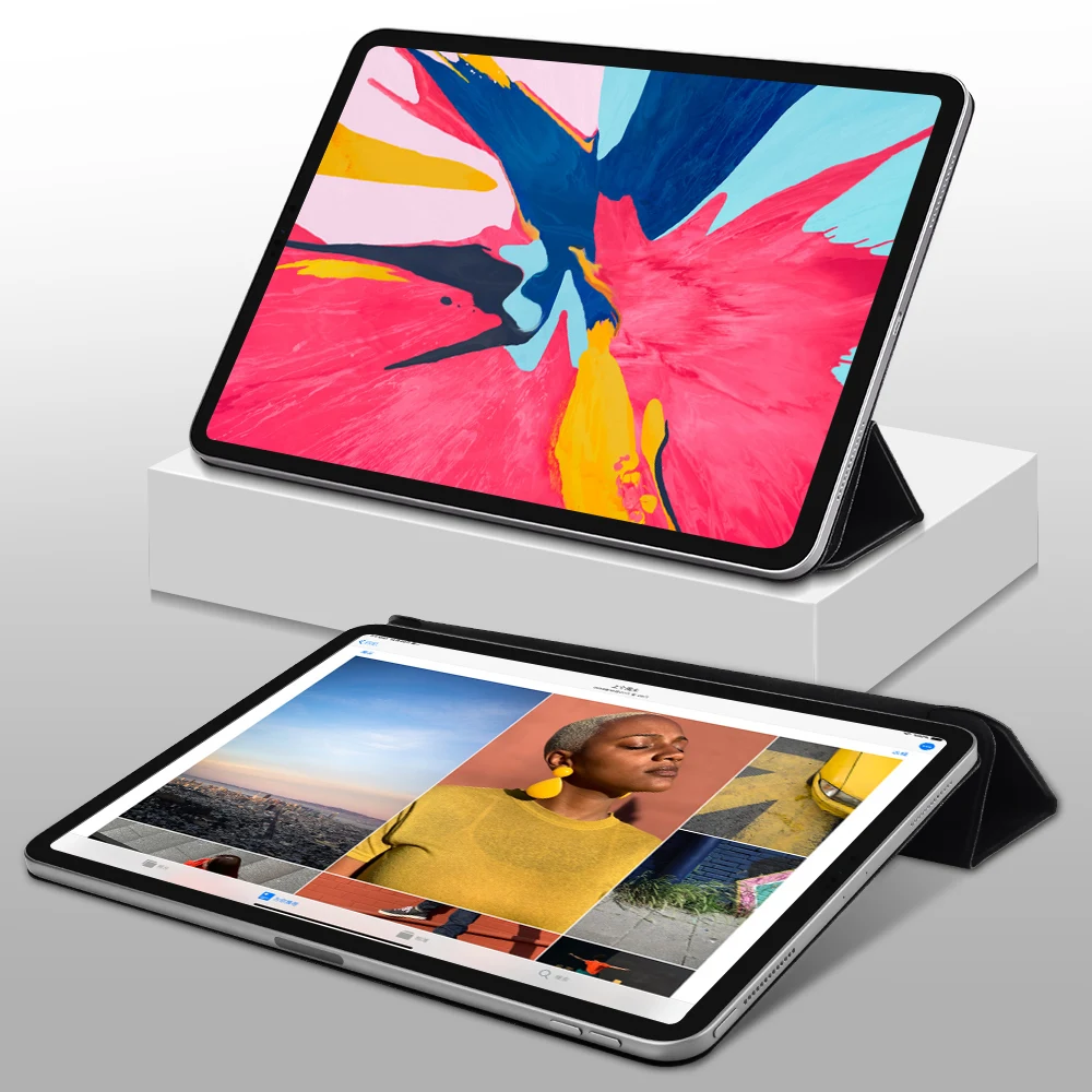 Чехол для iPad Pro 11 2018 умный чехол 12 9 Ультратонкий с поддержкой и зарядкой дюйма