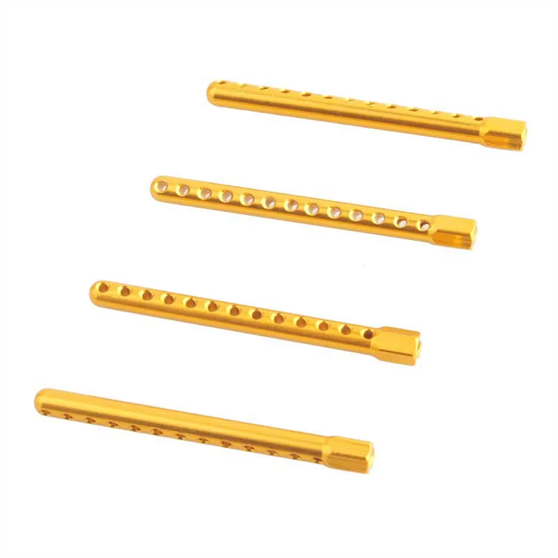 4 шт. RC 1/10 HSP 122037 02144 обновленный алюминиевый корпус для масштабных моделей 4WD на