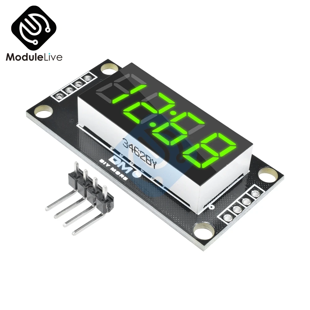 4-цифровой 4-значный модуль дисплея для Arduino с часами 0 36 дюйма 7 сегментов