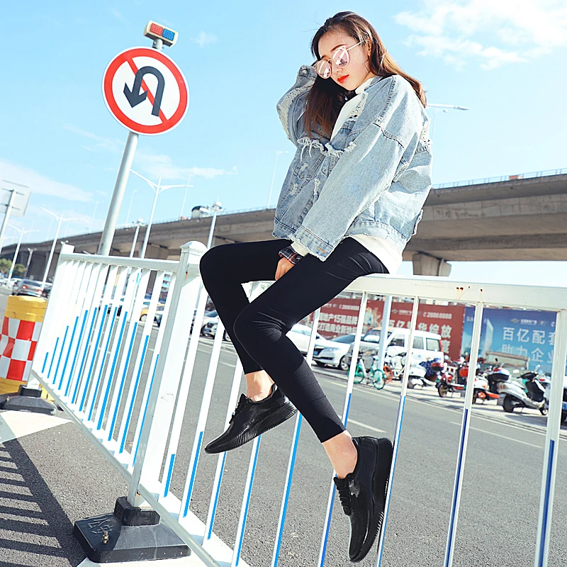 

Women Reflective 350 sliver running shoes Thick Bottom Platform Shoes rainbow lady sneaker boots sneaker masculino famale 35-40