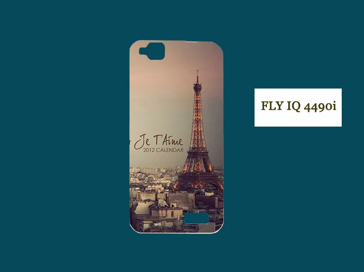 Чехол для Fly IQ4490i высококачественный мягкий чехол из ТПУ С Рисунком Тигра льва