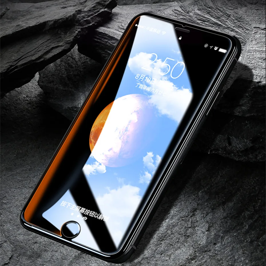 5 шт. защита для экрана iphone 7 8 6 6s plus 5S se 5c ультратонкое закаленное стекло X XS Max XR