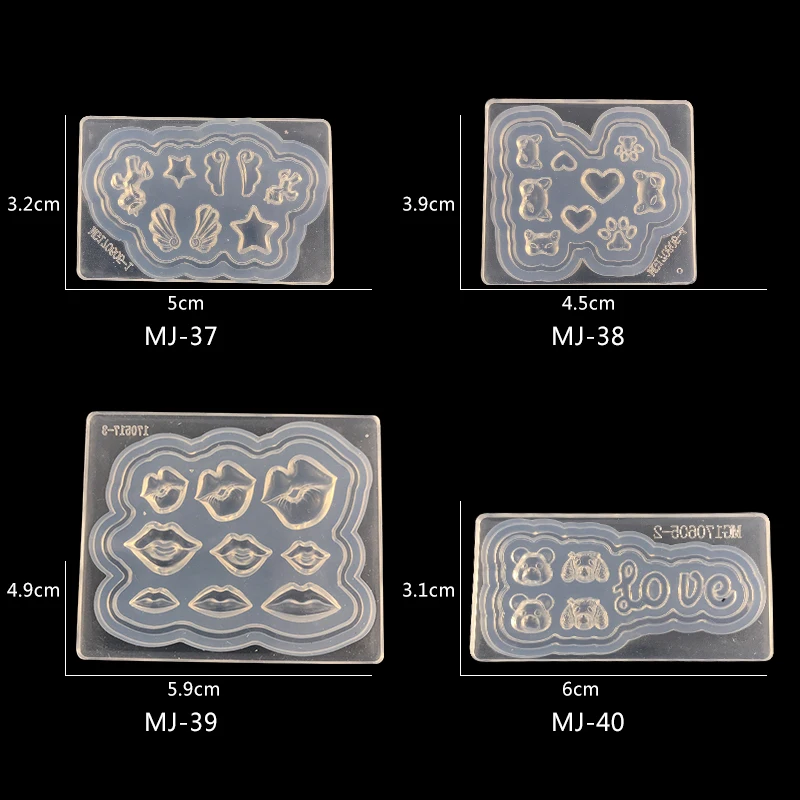1 шт. 3D акриловая Форма для дизайна ногтей|Шаблоны ногтей| |