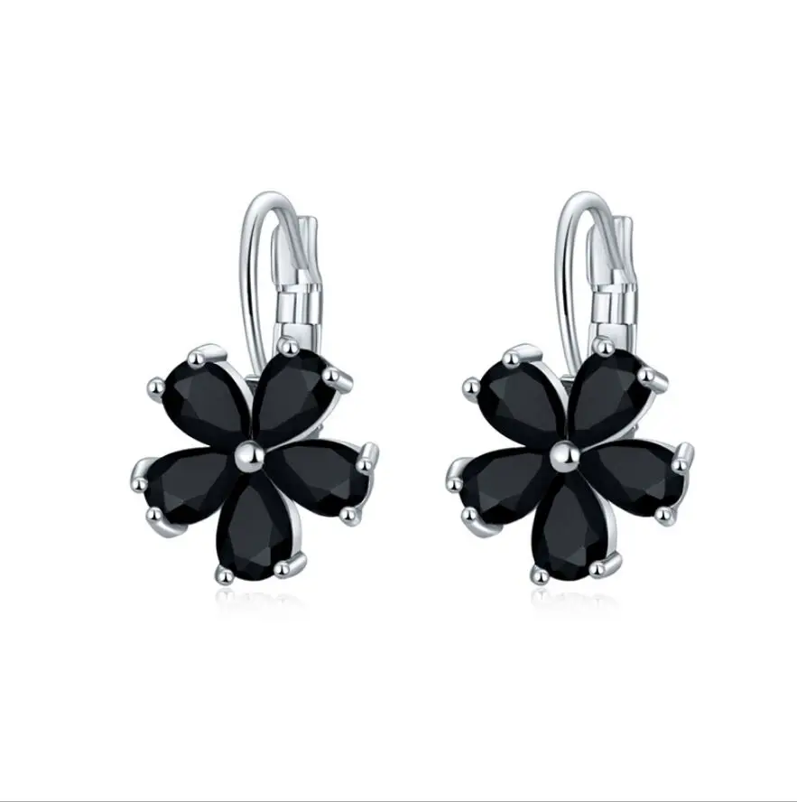 5 вариантов гранат морганит Хрустальный Циркон посеребренные серебряные серьги