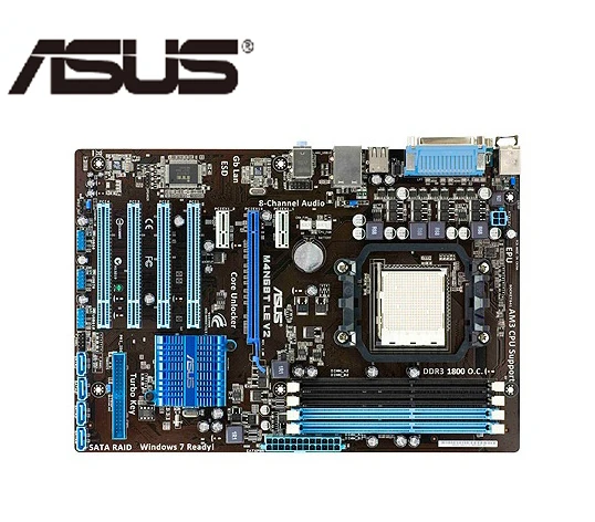 Socket AM3 ASUS M4N68T LE V2 материнская плата M ATX системная DDR3 для настольной материнской