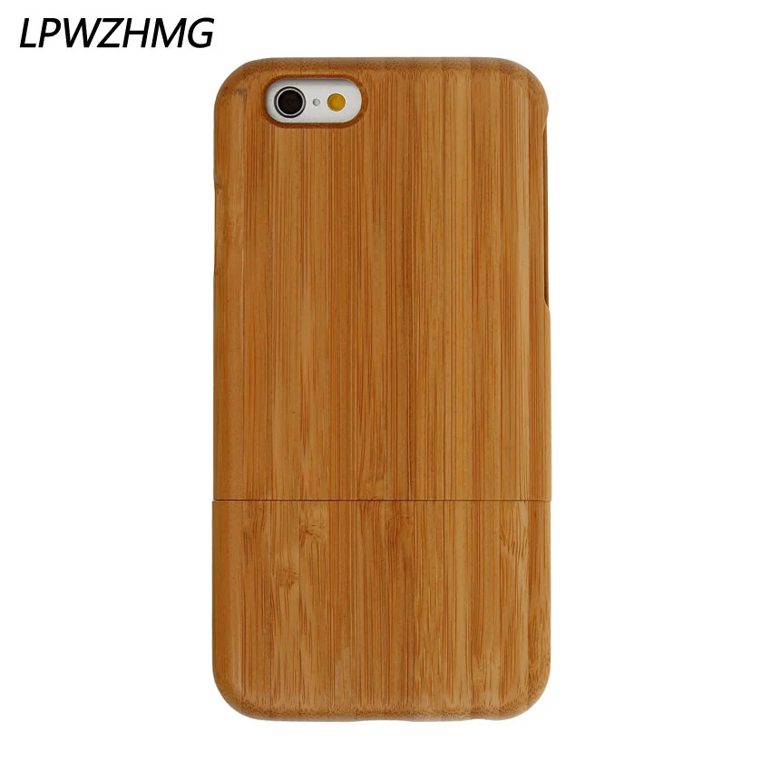 LPWZHMG Nature Wooden Phone Case Cover For Apple iPhone 5 5S SE 6 6S 6Plus 7 Hard Back Solid Protection Shell |