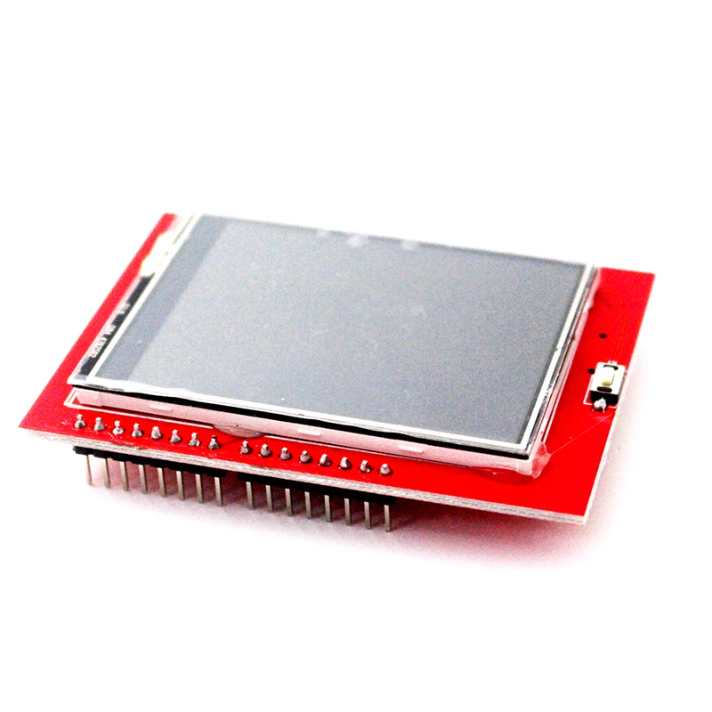 Красная 2 4 дюймовая TFT сенсорная панель жк дисплей CCL щит ILI9341 для Arduino UNO ZH6