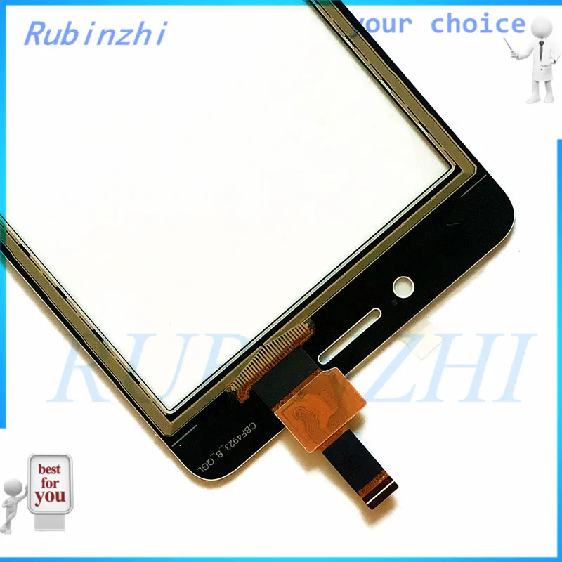 RUBINZHI сенсорный экран дигитайзер для Prestigio Multipad Wize F3 PSP3457 PSP 3457 Duo Передняя
