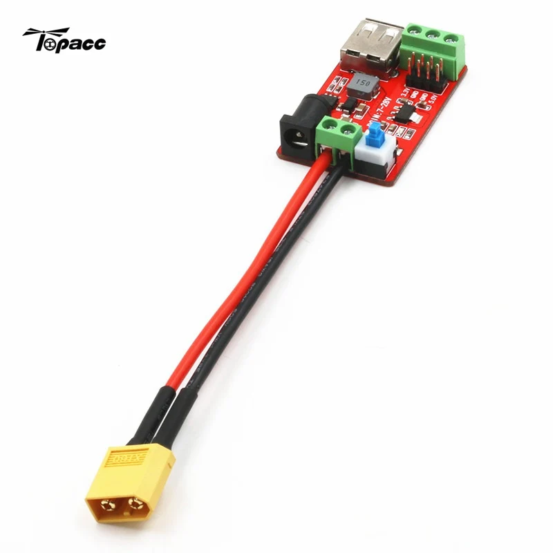 Многофункциональная плата преобразователя питания модуль постоянного тока XT60