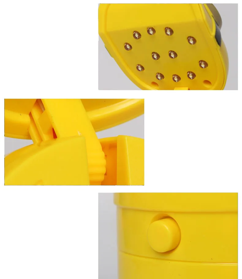 Novelty Minions small yellow Led baby kids Button book desk Table lamp students folding cartoon night lights Beside CD9 |