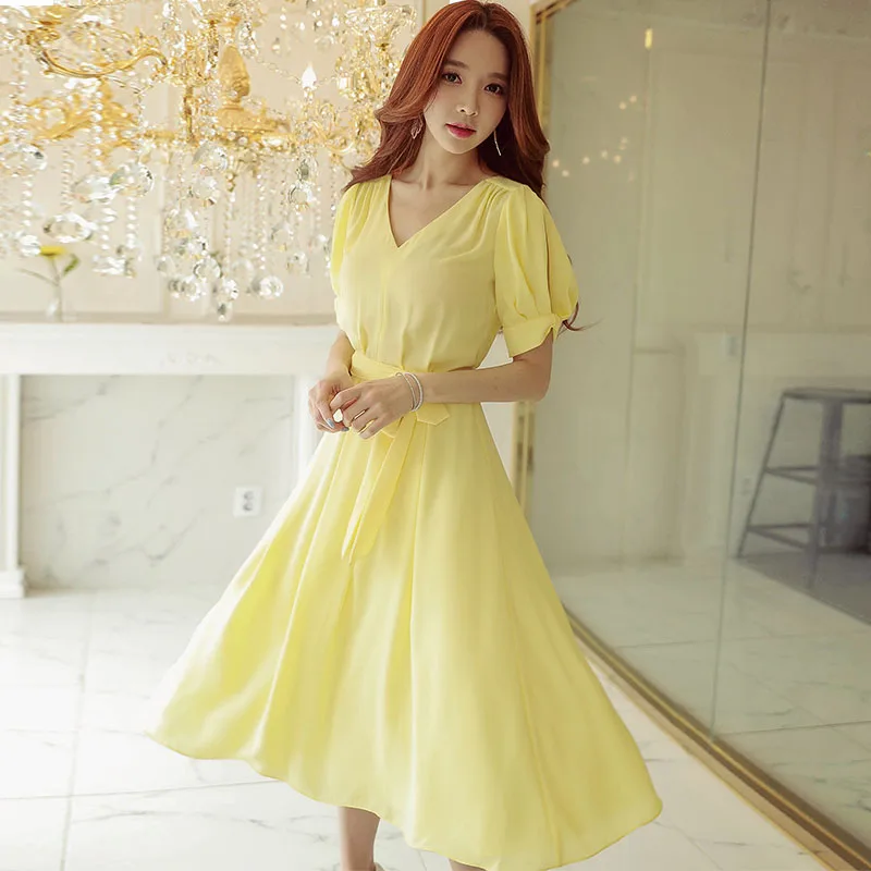Оригинальный 2018 бренд Vestido Лето Большой низ тонкая талия краткое элегантные