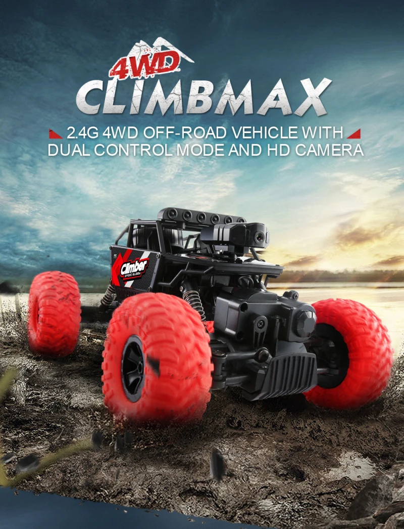 Wi-Fi антенна RC автомобиль 4wd внедорожник 2,4G wifi камера управления в режиме реального времени передача изображения Дистанционное управление автомобиль vs Cloud Rover IV танк