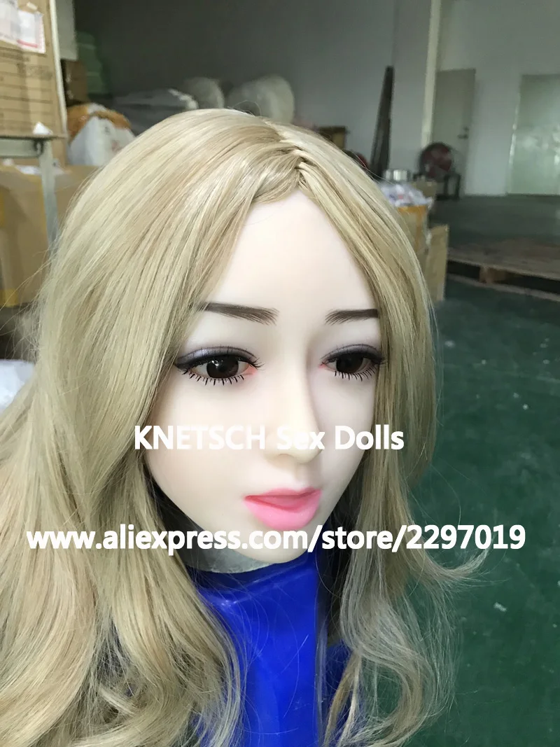 #43 Сексуальная голова куклы с оральной сексапильной силиконовая для взрослых
