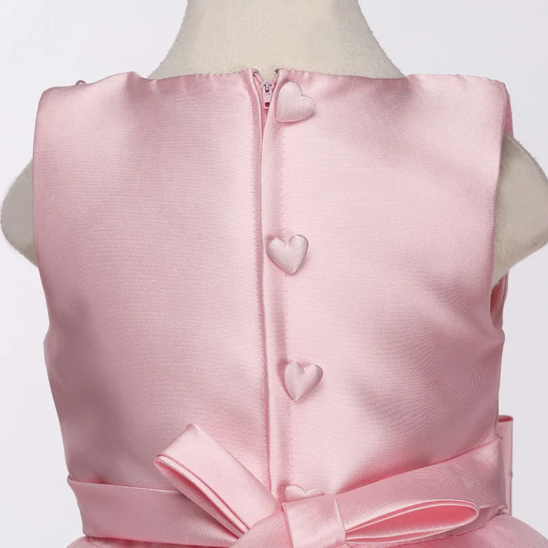 

Girls Birthday Girl Dress Cute Sequin Sleeveless Princess Dress Girls Party Performance Clothing Kids Clothes Party Clothes