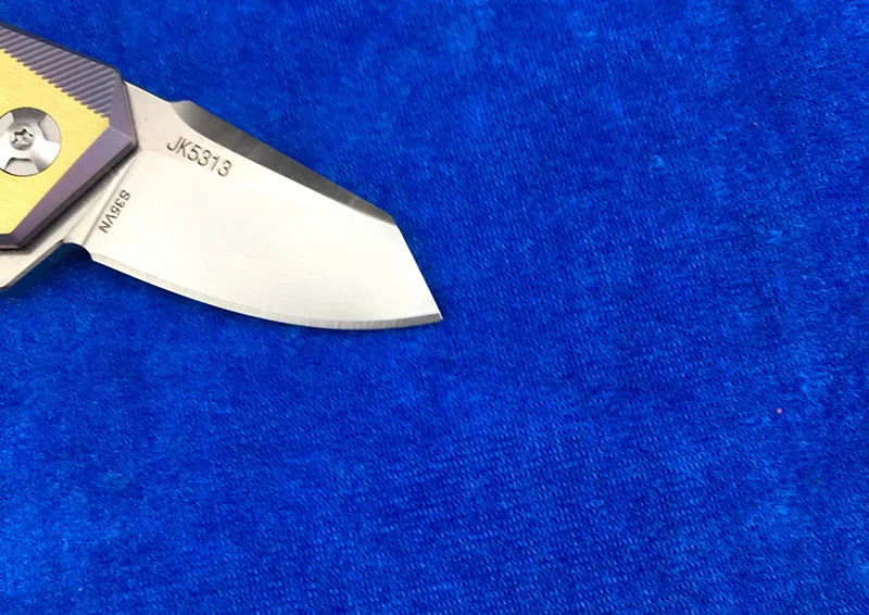 LEMIFSHE JK5313 Флиппер складной нож s35vn стальное лезвие титановый сплав ручка Открытый Отдых Охота кухонный Фруктовый Нож EDC до