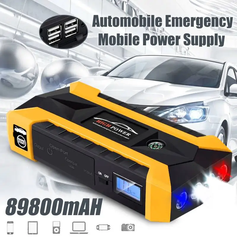 12V автомобильное пусковое устройство хранения энергии Системы Мощность автомобиля банка Батарея усилитель Зарядное устройство пусковое устройство бензин дизельных двигателей для заводки автомобиля