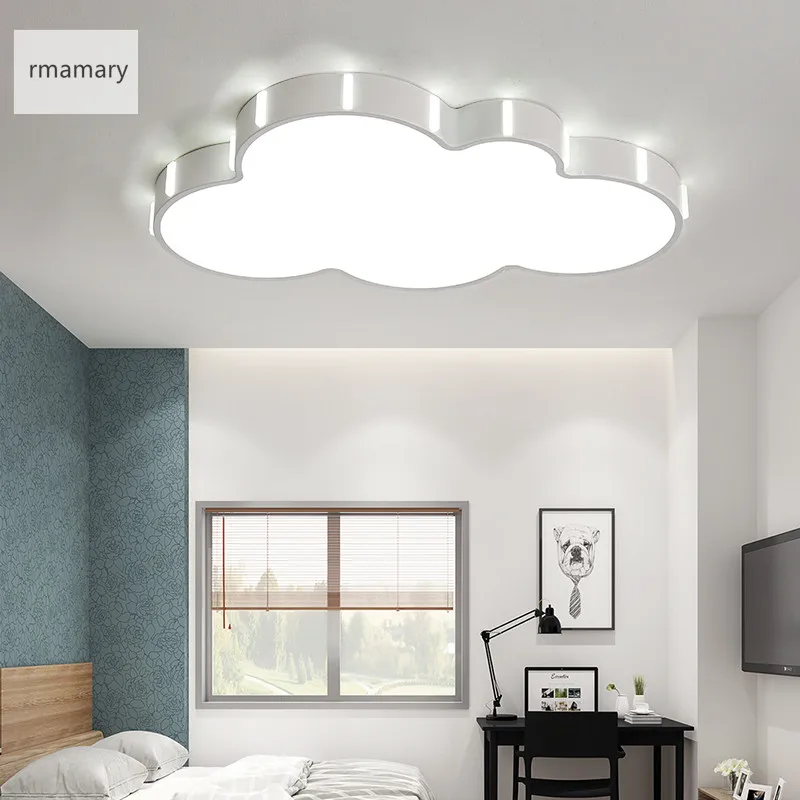 Acry Modern lustre Dia42/52cm 110/220V led CEILING LIGHT For Children room Bedroom White Finish Ceiling Lamp light Fixtures | Освещение