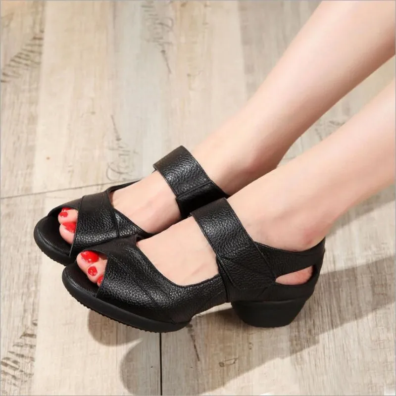 Обувь для танцев женская обувь из натуральной кожи стрейч специальности