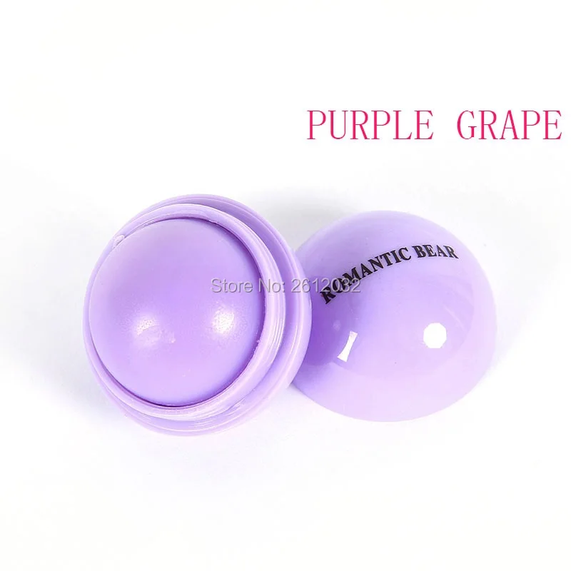 Круглый Гладкий бальзам для губ фруктовый аромат Уход за губами органический