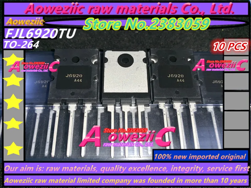 Aoweziic 100% новый импортный оригинальный FJL6920TU FJL6920 J6920 TO-264 Триод высокой мощности N 1500 В 20A