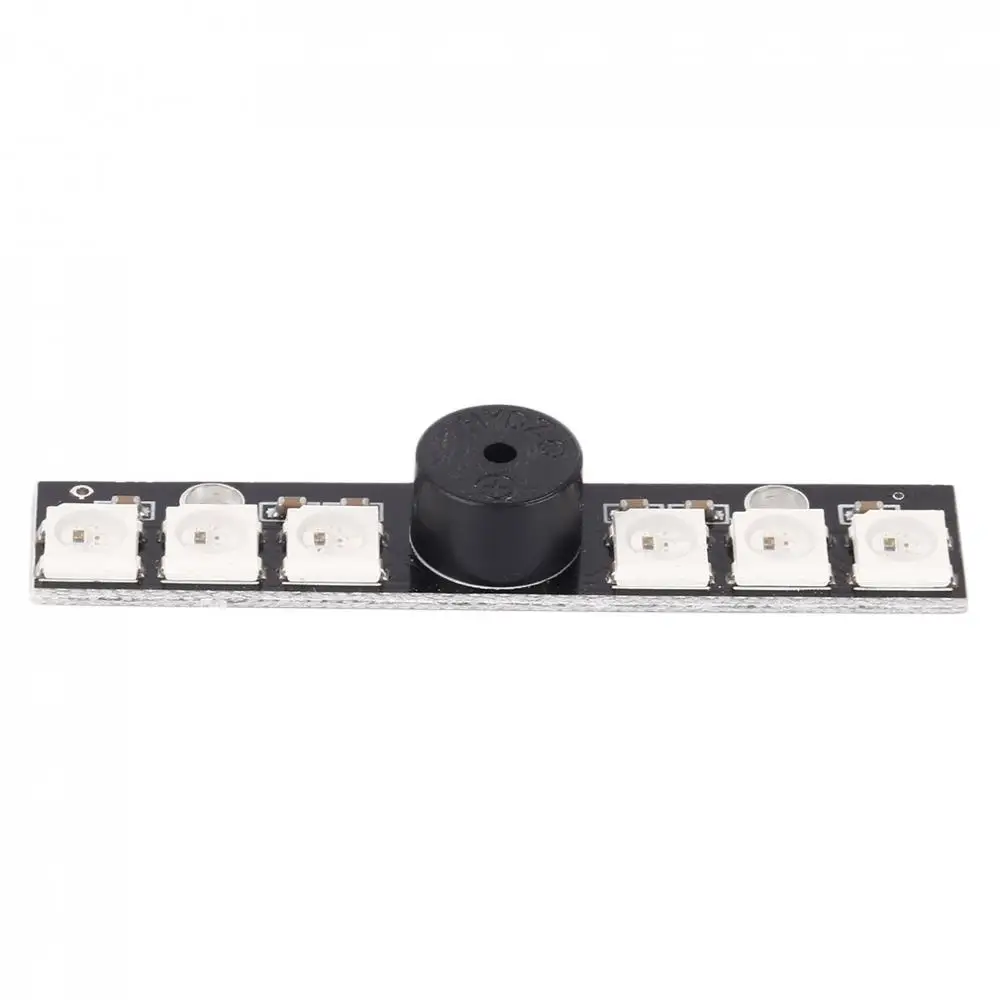 WOTT WS2812B светодиодный & 5V активный зуммер 6xRGB чипы Светодиодный - Цена: 296,32 руб.